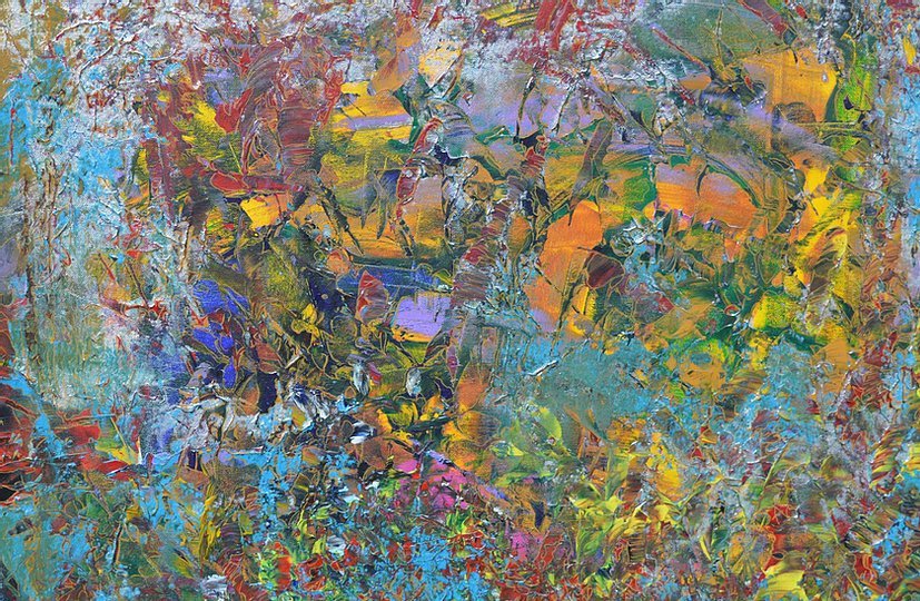 Aleksandra Durman 'Coming Up Roses' (Acrylics on Canvas 55 x 65 cm) 2017 'Coming Up Roses' (Acrylics on Canvas 55 x 65 cm) 2017