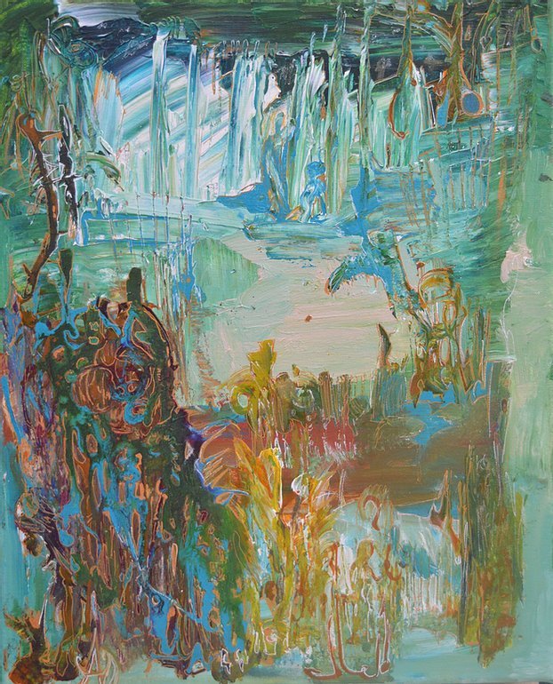 Aleksandra Durman 'Frozen' (Acrylics on Canvas 51 x 41 cm) 2015 'Frozen' (Acrylics on Canvas 51 x 41 cm) 2015