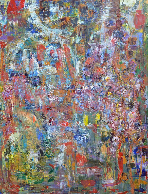 Aleksandra Durman 'Hidden' (Acrylics on Canvas 124 x 94 cm) 2015 'Hidden' (Acrylics on Canvas 124 x 94 cm) 2015