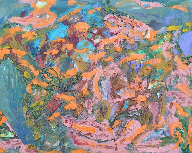 Aleksandra Durman 'Library Street' (Acrylics on Canvas 40 x 50 cm) 2019 'Library Street' (Acrylics on Canvas 40 x 50 cm) 2019