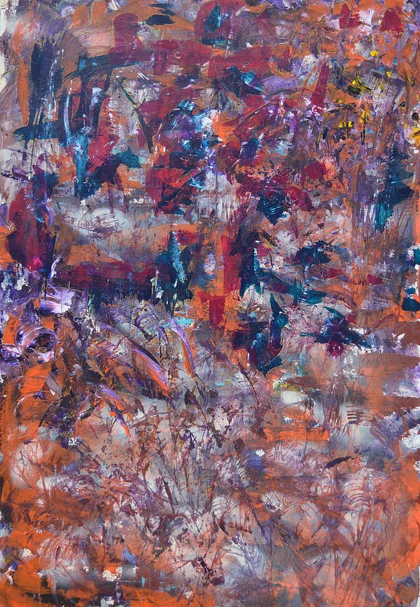 Aleksandra Durman 'Metropolitan Melancholy' (Acrylics on Canvas 150 x 100 cm) 2017 'Metropolitan Melancholy' (Acrylics on Canvas 150 x 100 cm) 2017