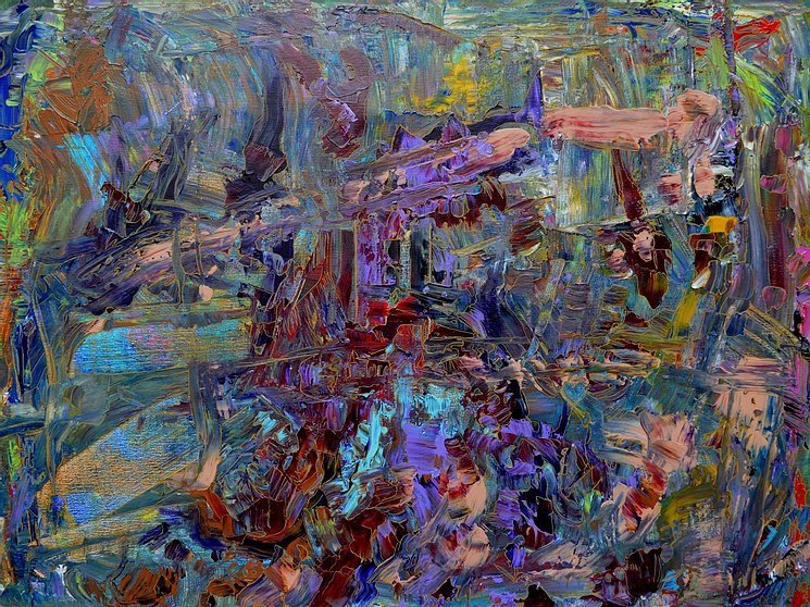 Aleksandra Durman 'Radiant' (Acrylics on Canvas 80 x 60 cm) 2016 'Radiant' (Acrylics on Canvas 80 x 60 cm) 2016