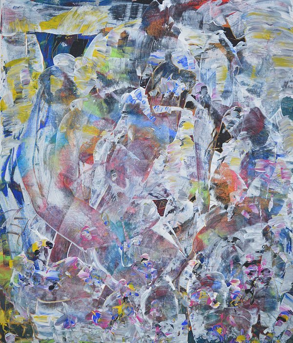 Aleksandra Durman 'Shapes Of Things' (Acrylics on Canvas 70 x 60 cm) 2016 'Shapes Of Things' (Acrylics on Canvas 70 x 60 cm) 2016