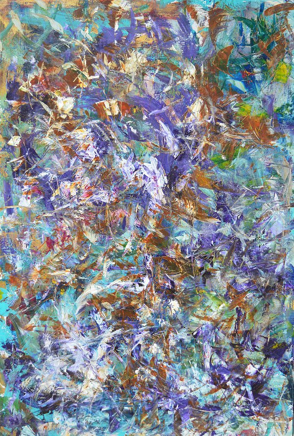 Aleksandra Durman 'Weird Weather' (Acrylics on Canvas 150 x 100 cm) 2017 'Weird Weather' (Acrylics on Canvas 150 x 100 cm) 2017