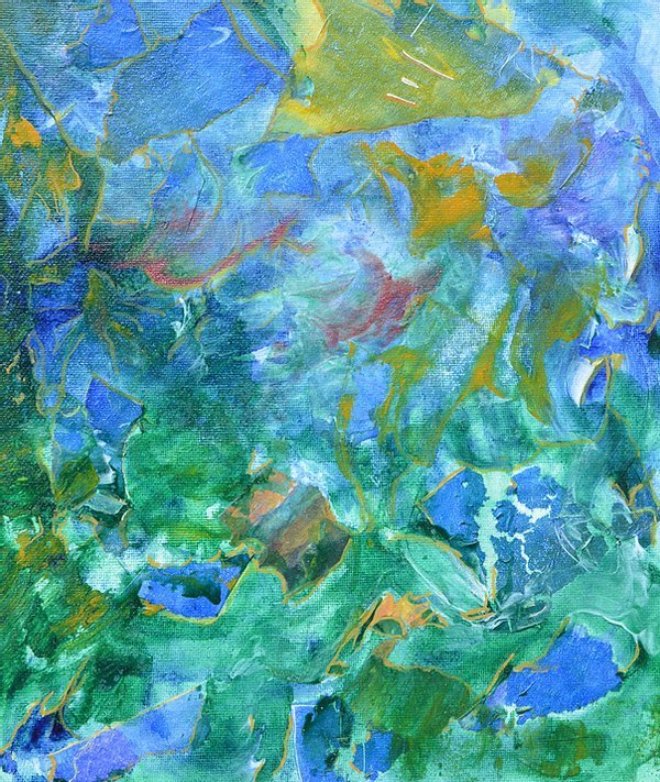 Aleksandra Durman 'Wild Flowers By The River Thames' (Acrylics on Canvas 30 x 25 cm) 2020 'Wild Flowers By The River Thames' (Acrylics on Canvas 30 x 25 cm) 2020