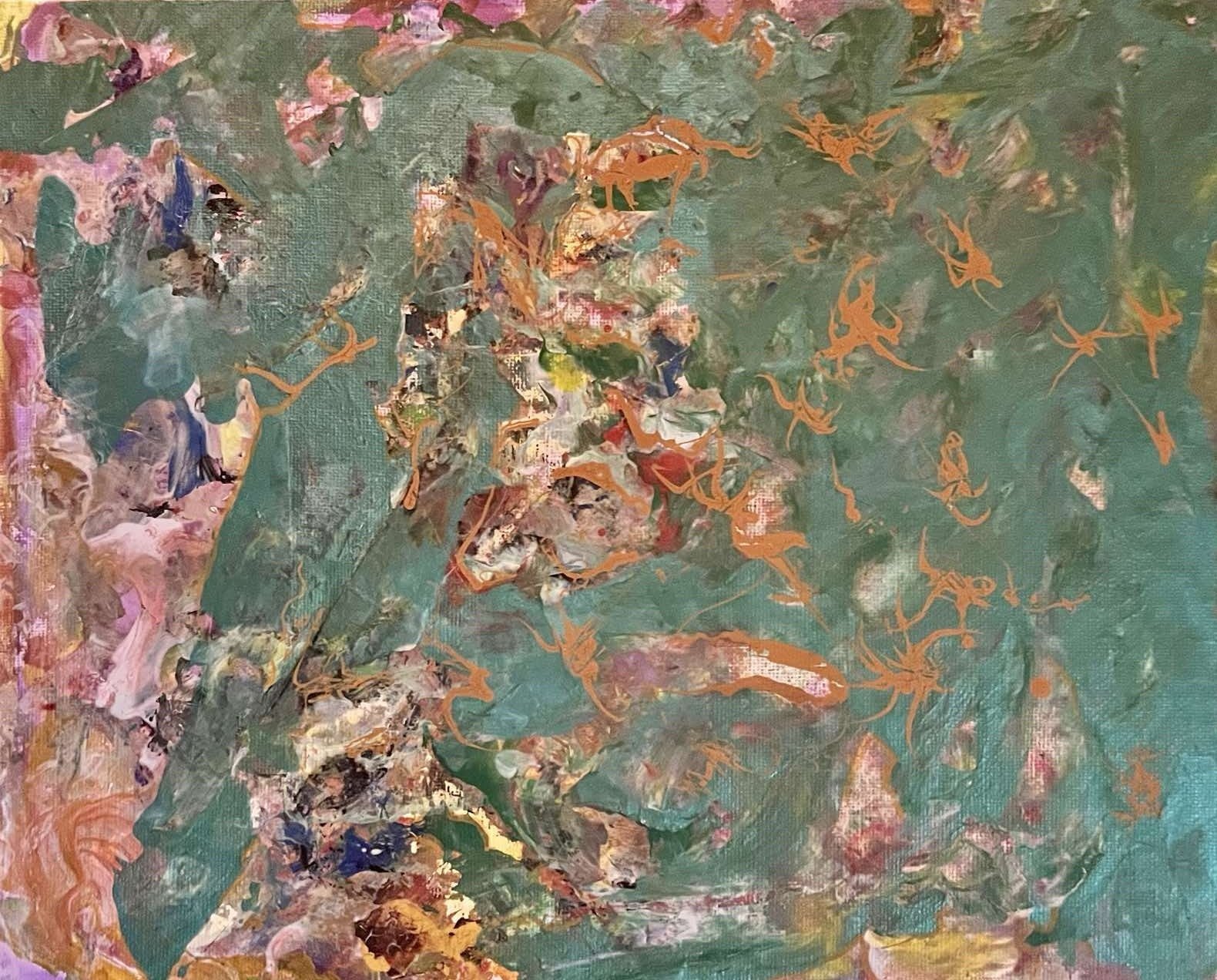 Aleksandra Durman 'Eurythmy’ (Acrylics on Canvas 25 x 30 cm) 2021