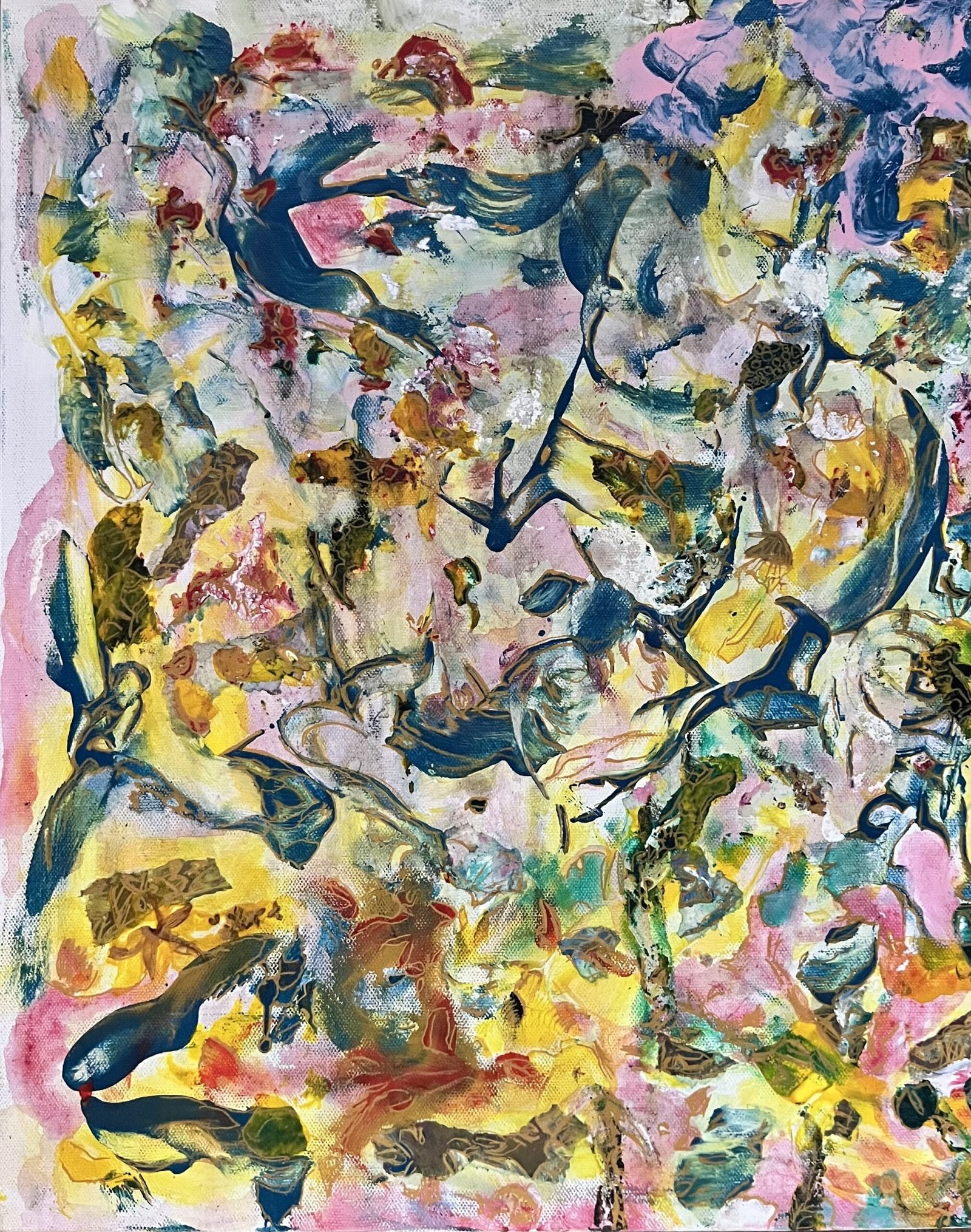 Aleksandra Durman 'Forest Positive' (Acrylics on Canvas 40 x 50 cm) 2021 Forest Positive - Acrylics on Canvas (40 x 50 cm) 2021