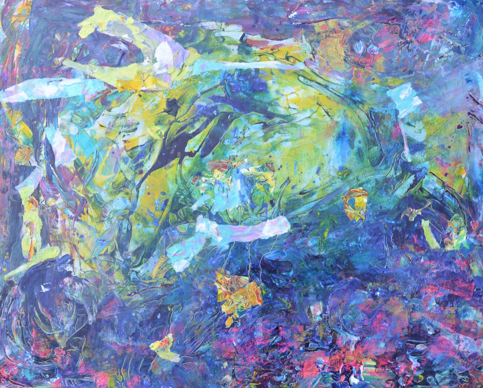 Aleksandra Durman 'Modern Talking' (Acrylics on Canvas 60 x 75 cm) 2020