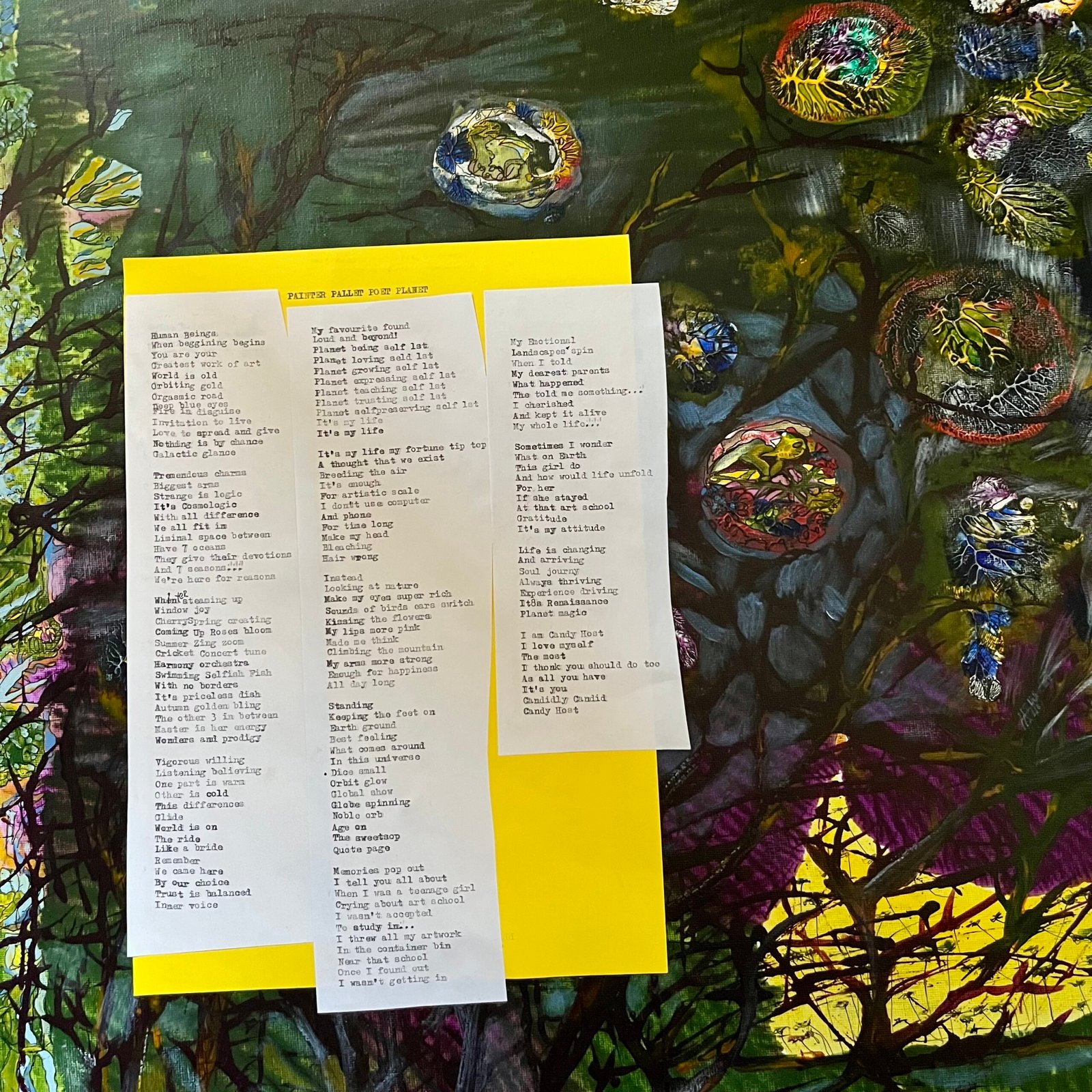 Aleksandra Durman - Painter Pallet Poet Planet (2025) Art 05